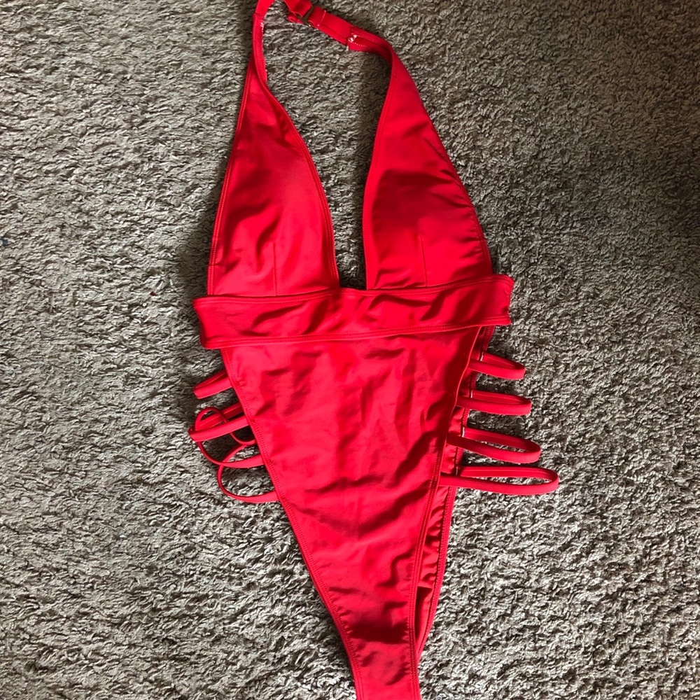 Sexy one piece bathing suit